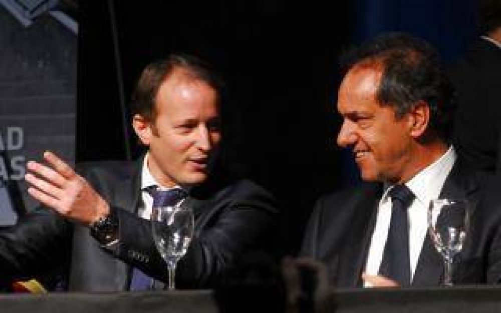 Elecciones 2015: Insaurralde se muestra con Scioli en Lomas de Zamora