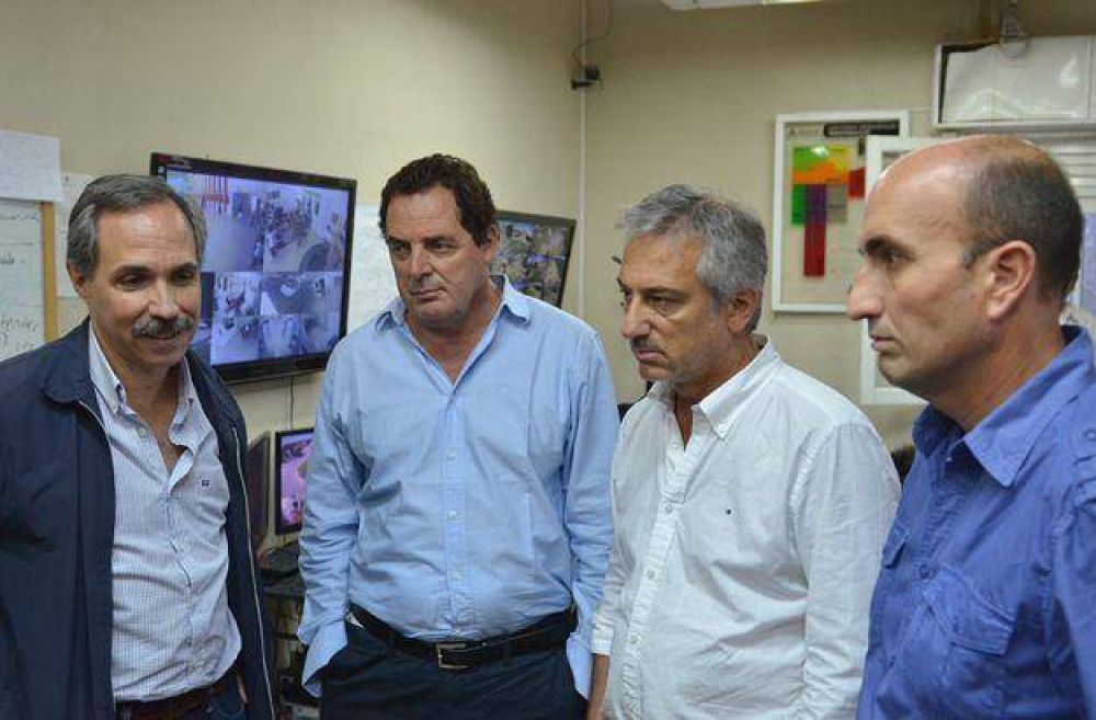 Eseverri recibi� a Jos� Arteaga en Olavarr�a y reclamaron medidas contra la Inseguridad