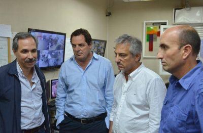 Eseverri recibi� a Jos� Arteaga en Olavarr�a y reclamaron medidas contra la Inseguridad