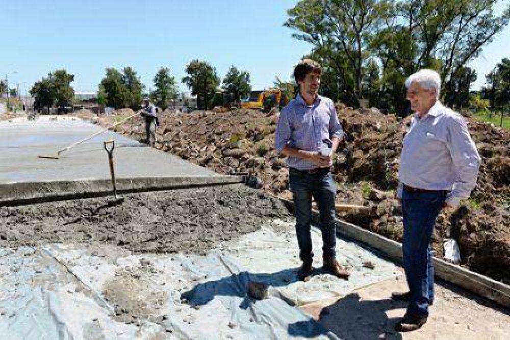 Avanza la obra de puesta en valor de Victoria Oeste 