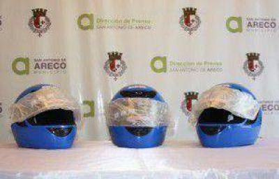 El municipio entregar� 102 cascos gratuitos para motociclistas