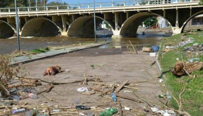 Operativo para reacondicionar calles destrozadas por la lluvia