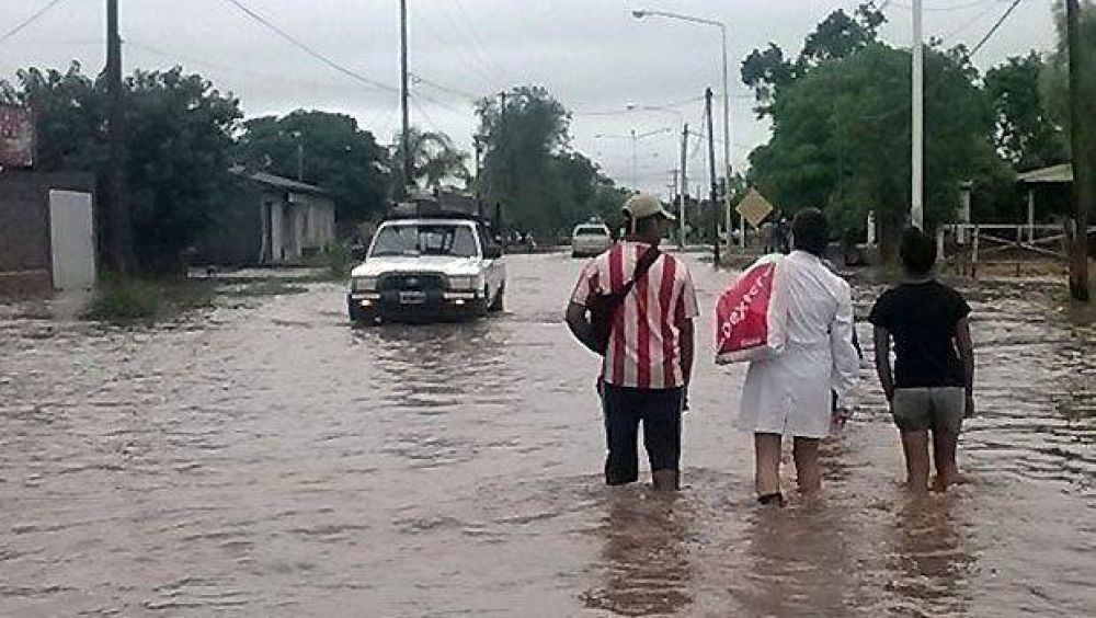 Un fuerte temporal provocó inundaciones en la Diócesis de Añatuya 