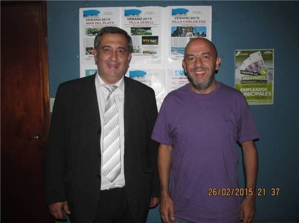 ATRAMUBO contrat� como asesor letrado a Gustavo Morales