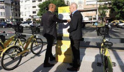 Presentan el sistema autom�tico de bicis