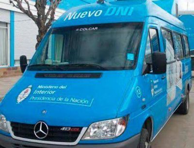 La Unidad M�vil de DNI atender� viernes y s�bado en R�o Gallegos