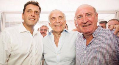 Santalla volvi� a coquetear con el Frente Renovador durante la visita de Massa a Expoagro
