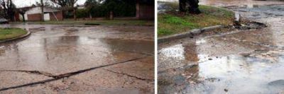 INDIGNACI�N VECINAL | En Luis Guill�n, vecinos esperan por los arreglos de la esquina rota de Mendiondo y Mart�n Coronado 