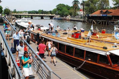R�cord de turistas en Tigre durante el verano 2015