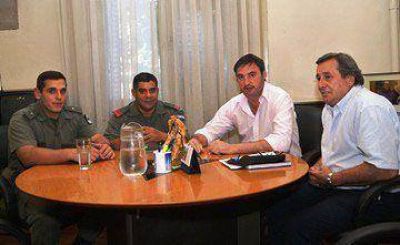 NUEVOS GEND�RMENES A CARGO DE LA SEGURIDAD EN LA BAS�LICA NACIONAL DE LUJ�N