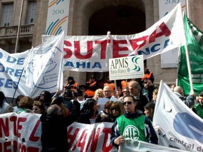 Los docentes bahienses volver�n al paro la pr�xima semana