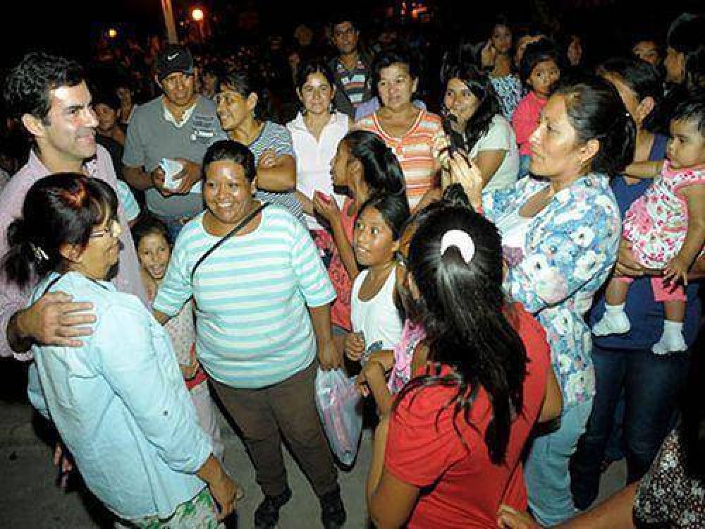 Urtubey homenaje� a las mujeres en Guachipas.