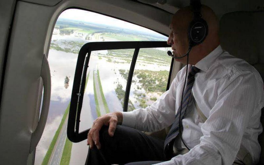Antonio Bonfatti ir� a la Casa Rosada por las inundaciones en la Provincia de Santa Fe