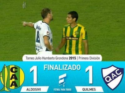 Quilmes no pudo ganar en Mar del Plata