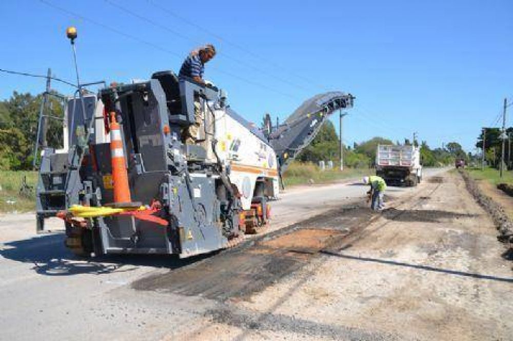 Avanzan las obras de reparacin de la Ruta Provincial N 15
