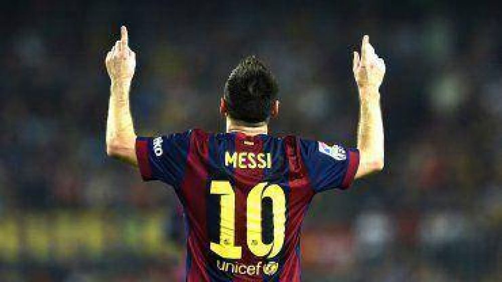 Messi hizo otro hat-trick, el Bara gole y es el nuevo lder de la Liga