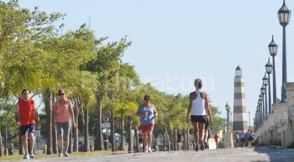 Pron�stico de buen tiempo y calor para toda la semana en Santa Fe