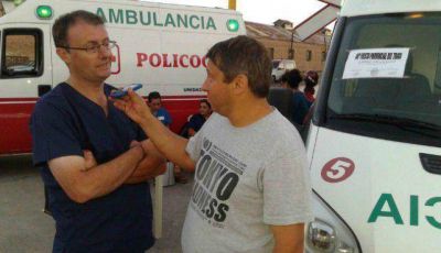 Policoop intervino en cinco emergencias en el desfile