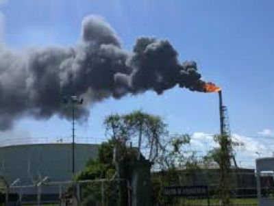Infraccionaron a Transportadora de Gas del Sur por emisi�n de humos negros