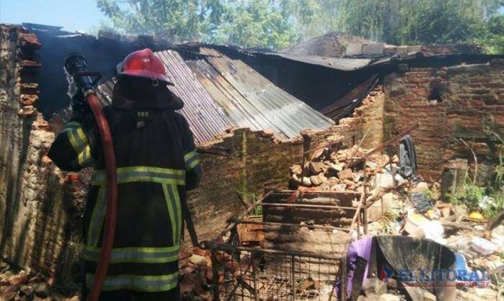 Una pelea entre carreros culmin� con un apu�alado y el incendio de una vivienda