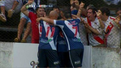 Guaran� Antonio Franco y Los Andes igualaron 1-1 en Villa Sarita