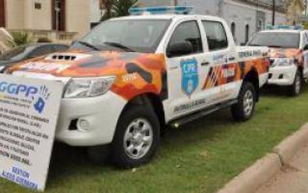 General Pinto sum� dos nuevos patrulleros