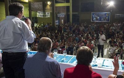 Bahl y Bahillo estuvieron juntos en Villaguay, donde el peronismo trabaja por la unidad