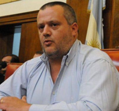 Maiorano en la misma ruta que los camioneros