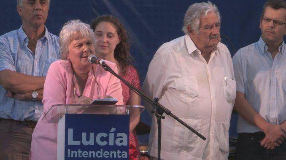 La esposa de Mujica lanz� su candidatura a intendenta de Montevideo
