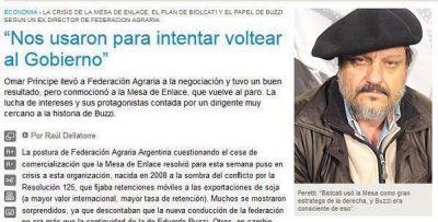 Cristina record� la lucha de intereses en el conflicto por la 125