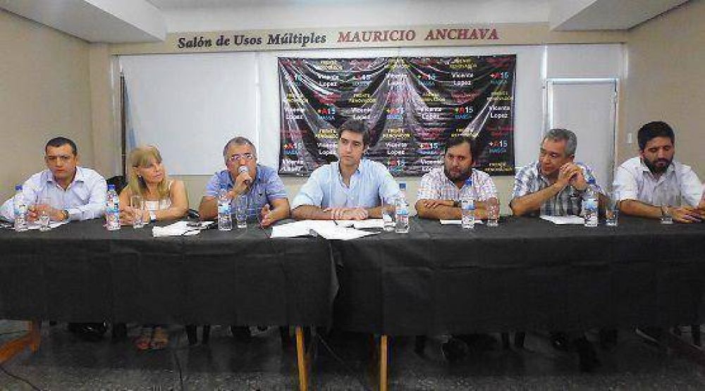 Lanzaron la Mesa Sindical del Frente Renovador para Vicente Lpez