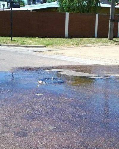 Otro desborde cloacal en Colonia Escalante