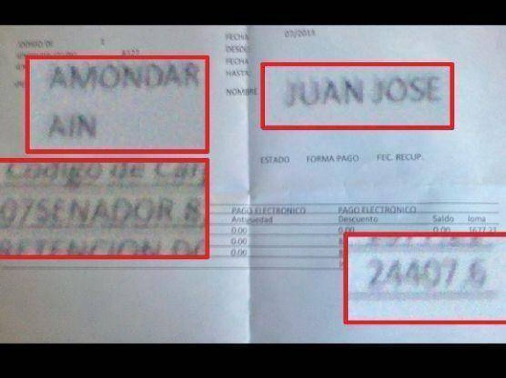 Juan Amondarain: El diputado de Sergio Massa que goza de una jubilaci�n de privilegio