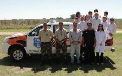 General Alvear: Celillo entreg� patrullero al destacamento Santa Isabel