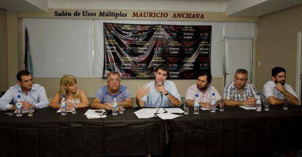 Se lanz la Mesa Sindical del Frente Renovador de Vicente Lpez