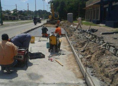 Avanzan obras de calzada en la regi�n capital