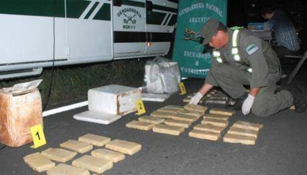 Corrientes: Gendarmer�a detuvo a un hombre con 35 kilos de marihuana