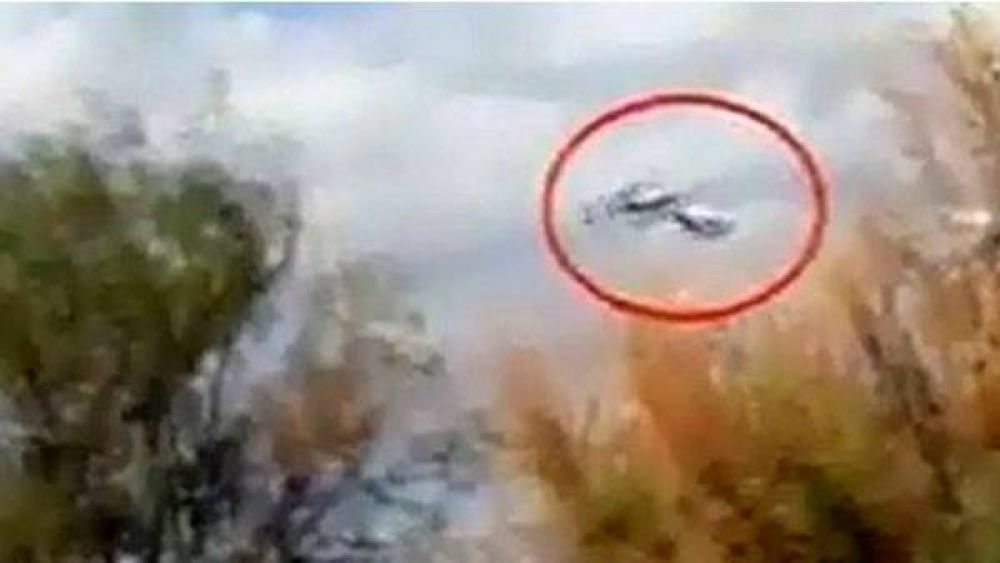 Video: as chocaron en el aire los helicpteros
