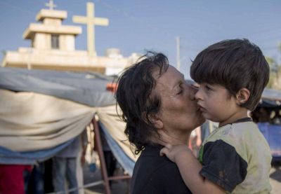 La conmovedora carta de familias iraqu�es al Papa