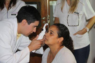 Llevan a cabo en San Pedro una campa�a de detecci�n de glaucoma
