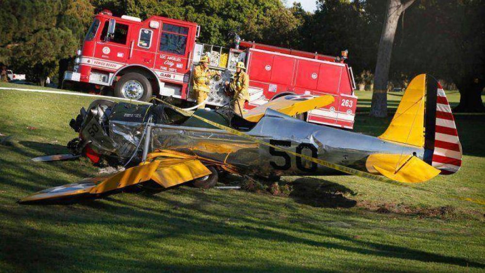Revelaron por qu� se estrell� la avioneta de Harrison Ford