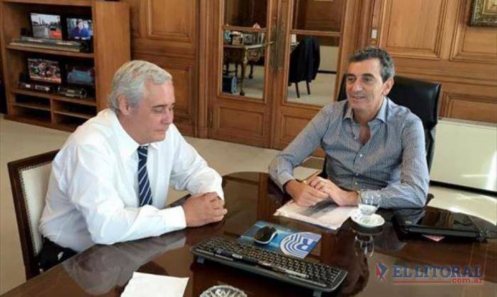 Junto a Randazzo, R�os gestion� obras y mejoras para el transporte urbano