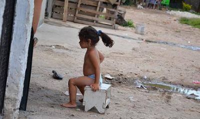 El mundo al rev�s de los ni�os de la Favela