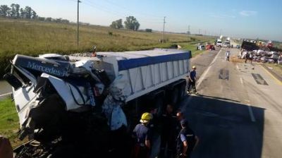 Choque m�ltiple en la niebla: un muerto y 11 heridos