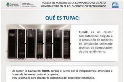 �Qu� ventajas tiene la supercomputadora Tupac que inaugur� Cristina?