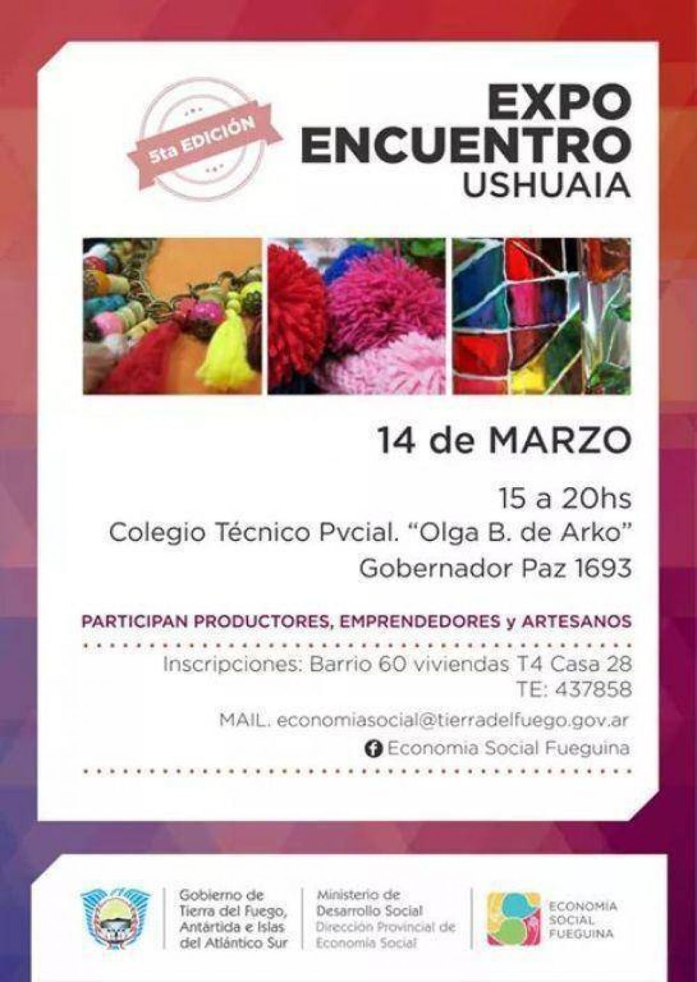 Gobierno realizar la primer Expo Encuentro del ao en Ushuaia