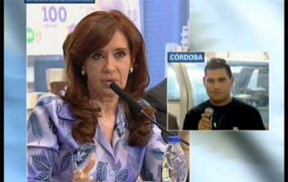 CFK inaugur� producci�n de motores de lavarropas en C�rdoba
