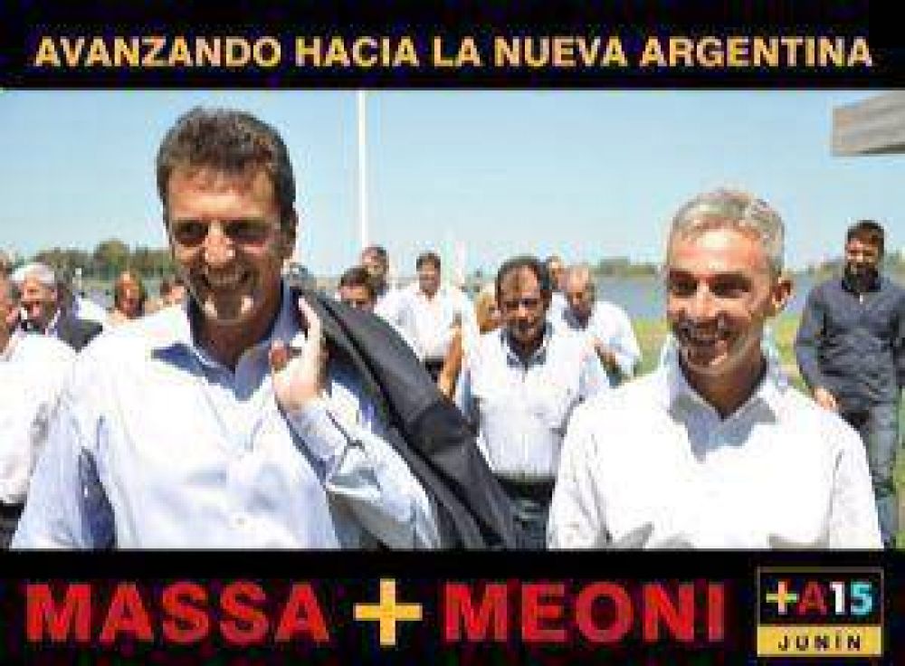 Meoni junta a la tropa y reafirma su apoyo a Massa
