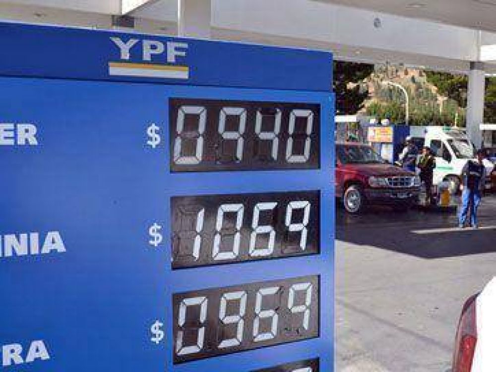 Nuevo aumento en el precio de los combustibles