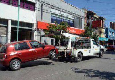En la ciudad, la gr�a levanta m�s de 10 mil pesos por d�a 